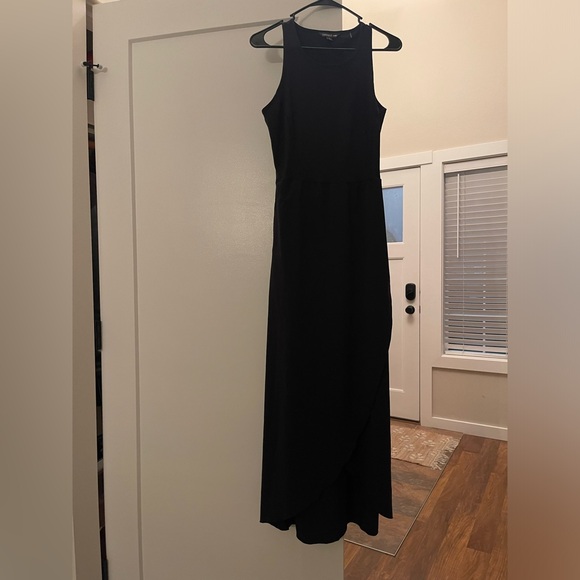 Toad&Co Black Sequin V-Neck Bodycon Dress - Picture 3 of 5